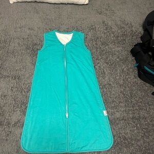 Teal Sleeveless Zip-Up Sleep Sack